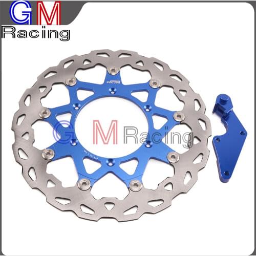 Motorcycle 320mm Floating Front Brake Disc Rotor Bracket For YAMAHA YZ250F YZF250 2007-2015 YZ450F YZF450 2008-2015 Motorbike