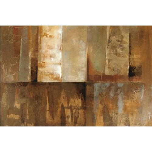 Gift abstract art on canvas oil painting Landscape Aspen by Silvia Vassileva Painting High quality hand painted