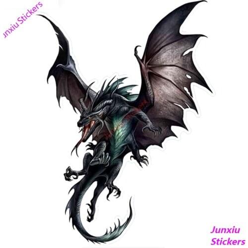 Pterosaur Awesome Dragon Colorful Car Stickers and Decals Bumper Trunk Laptop Rear Windshield Accessories Decal PVC16x12cm