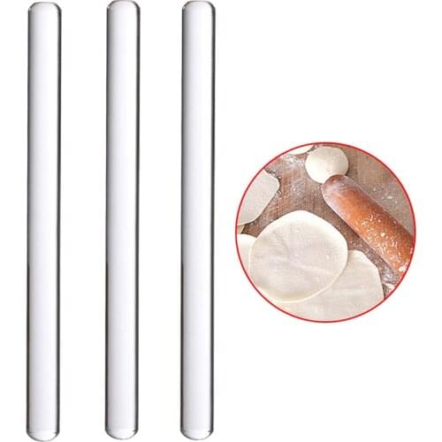 For Polymer Clay Fondant Rollers Transparent Cake Cookies Roller Pastry Boards Cake Tools Non-stick Acrylic Rolling Pins