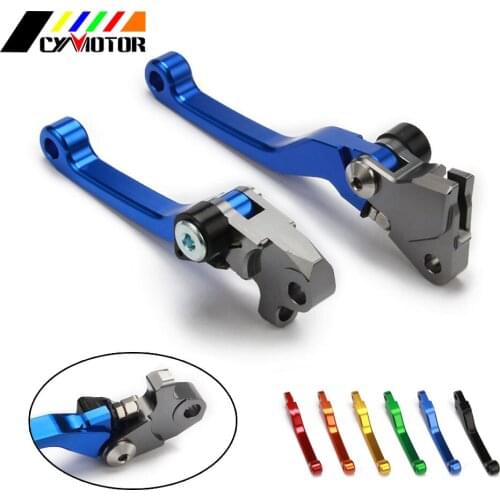 Motorcycle CNC Pivot Brake Clutch Levers For YAMAHA YZ125 YZ250 YZ250F YZ250X YZ426F YZ450F 2009-2016 YZ250FX YZ450FX 2019 2020