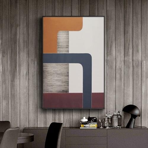 Modern Abstract Europe Canvas Painting Wall Art Picture Posters and Print Office for Gallery Living Room Home Decor Interior