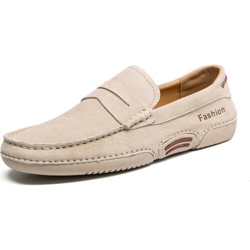 Mens Loafers Slip On Driving Shoes Casual Handmade Moccasins Shoes Luxury Leather Man Flats Lofer Mocassin Home Comfy Footwear
