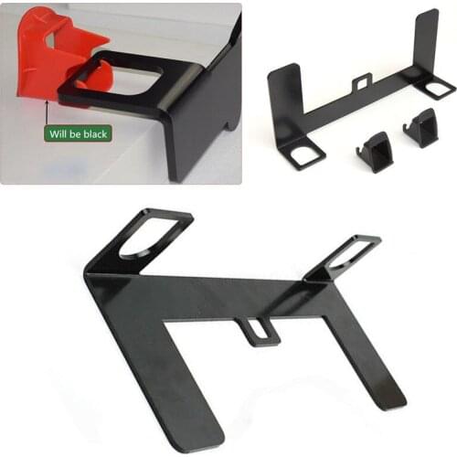 Universal ISOFIX Mount Base Autos Safety Seat Belt Bracket Latch 5mm Steel Solid