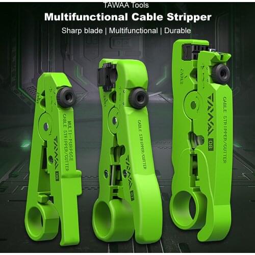 Komshine Multifunction Cable Stripper 06 SK-5 Material Quenching Process Coaxial cable tawaa wire stripper multifunctional