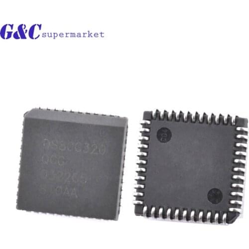 1/5PCS DS80C320QCG PLCC 44PIN DS80C320 IC Encapsulation NEW diy electronics