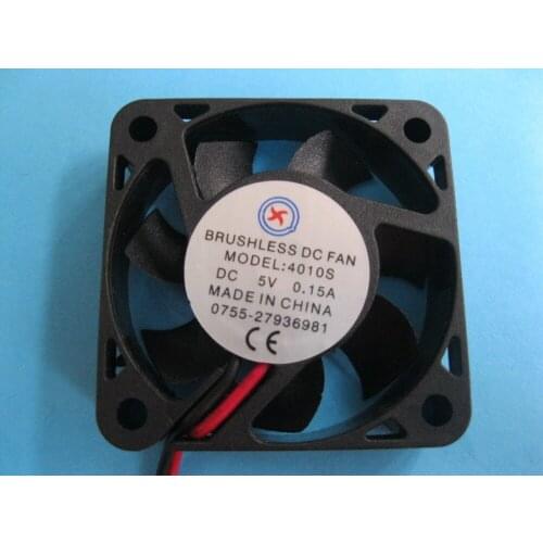 10 Pcs Brushless DC Cooling Fan 5V 4010S 7 Blades 40x40x10mm