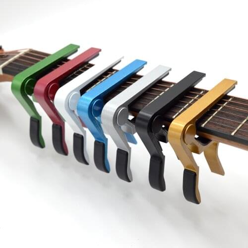 10 Pcs Capo for Universal Guitar Quick Change Clamp Key Aluminium Alloy Metal Capo Acoustic Classic Guitar Parts Accessories