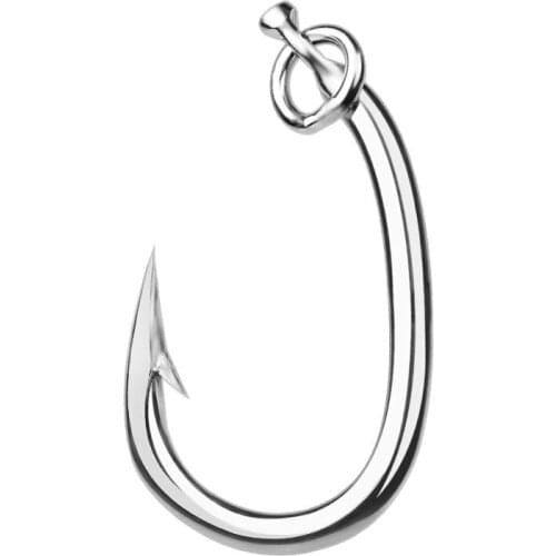 20pcs Saltwater Fishing Hook Tuna Hook 10/0#-16/0# Model Stainless Steel Fishhook Made in Taiwan Pesca Peche Big Hook