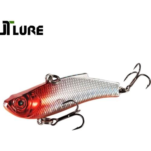 70mm 20g VIB Fishing Lures for Sea Bass Long Casting Sinking Hard Baits Wobblers Vibration JT9320