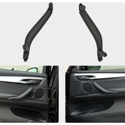 Car Right Left Inner Door Panel Handle Pull Trim Auto Interior Accessories For BMW F15 X5 F16 X6 2014-2018 LHD RHD Black Beige