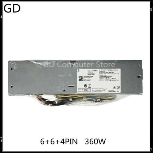 GD For DELL 3668 SFF 3050MT 7050MT 360W Power Supply H360EGM-00 VM8KR CN-0VM8KR 6PIN+6PIN+4PIN 100% Tested Fast Ship