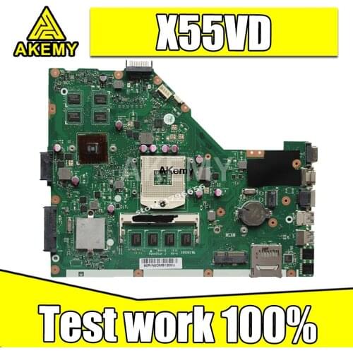 X55VD Laptop motherboard GT610M 4GB RAM REV2.1/2.2 For Asus X55V X55VD Test mainboard X55VD motherboard test 100% ok