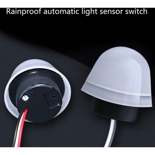 AS-20 Rainproof Automatic Auto On Off Photocell Street Light Sensor Switch 220V N58A