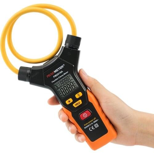 Peakmeter PM2019A 6000 Counts Handheld Digital Flexible Clamp Meter Multimeter with Voltage Current Measurement