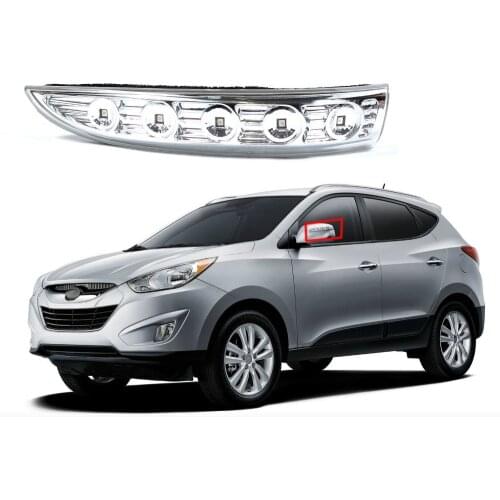 Rearview mirror turn signal LED exterior mirror turn signal For 2010 2011 2012 2014 Hyundai Tucson ix35