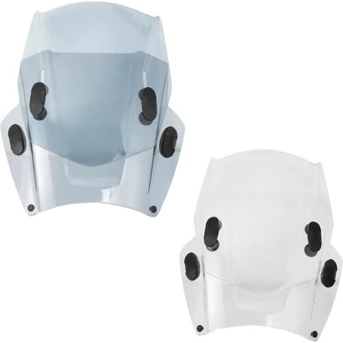 Motorcycle Universal Adjustable Windshield Windscreen for BMW Suzuki Kawasaki Honda Yamaha