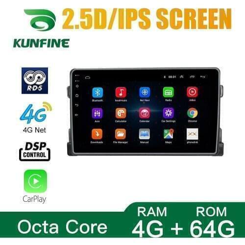 Octa Core Android 10.0 Car DVD GPS Navigation Player Deckless Car Stereo for SUZUKI Vitara 2005 Radio wifi