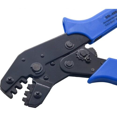 1pc SN-48B Wire Crimping Pliers 0.5-2.5mm2 20-13AWG for Box TAB 2.8 4.8 6.3 SM2.5 XH2.54 Terminals Sets Electrical Hand Tools