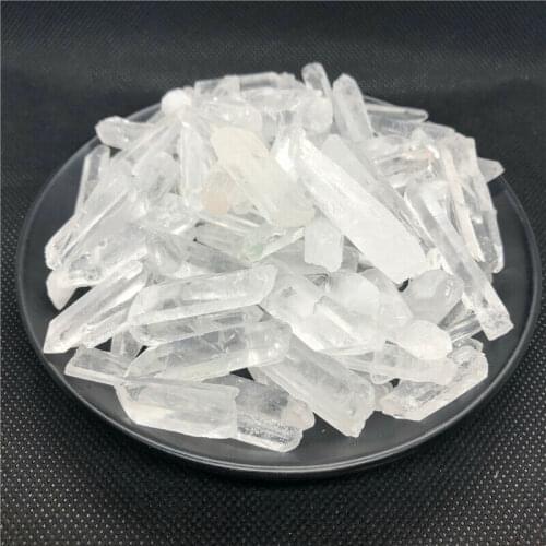 100g Natural Clear Point Quartz White Crystal Raw Stone Terminated Wand Specimen