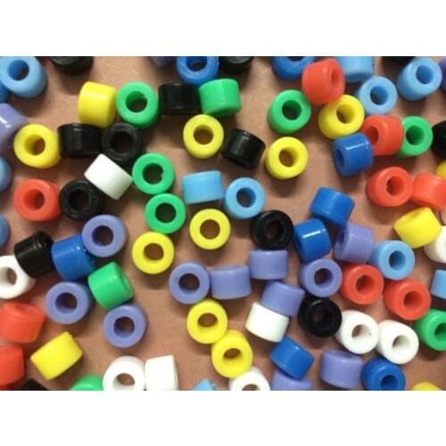 100 Pcs/pack Multi-Color Small Type Dental Silicone Instrument Color Code Rings