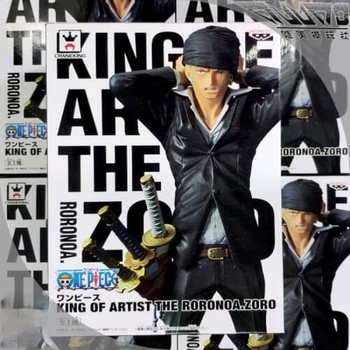 BANDAI Banpresto ONE PIECE KOA Zoro Suits Anime Toy Figure
