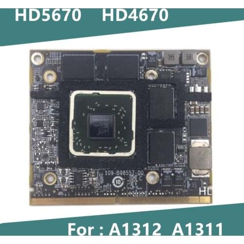 For iMac 2010 A1312 A1311 109-B98557-00 HD5670 Graphics Video Card Drive Case HD4670 109-B80357-00