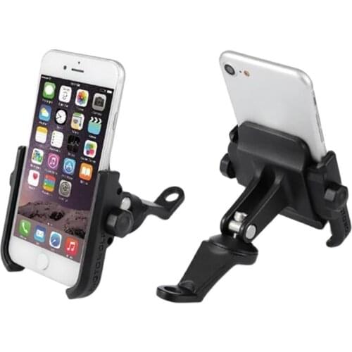 MOTOWOLF Motorcycle Mobile Phone Holder 360 Rotation Bike Phone Mount For Iphone Samsung XIAOMI