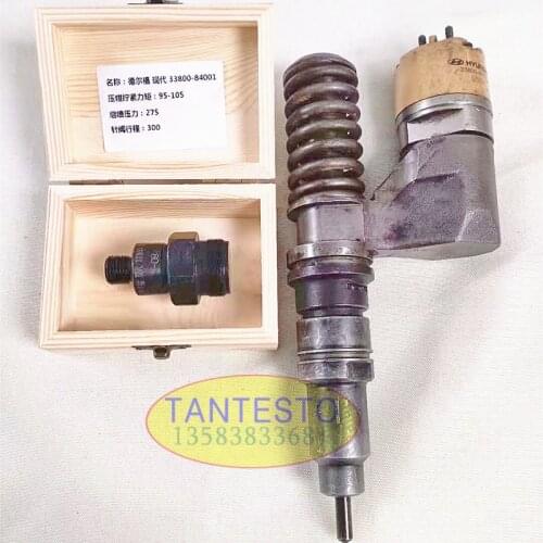 For Delphi HYUNDAI 33800-84001diesel Common Rail EUI Injector Opening Pressure Test Adaptor Tool