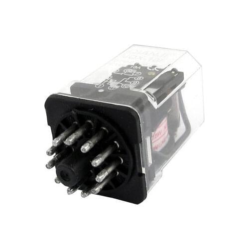 JQX-10F AC 220V Coil General Purpose Relay 11 Pins 3PDT 7.5A 250VAC 10A 30VDC