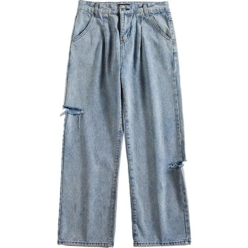 Рваные джинсы для мужчин JUCHU TOP China At AliExpress