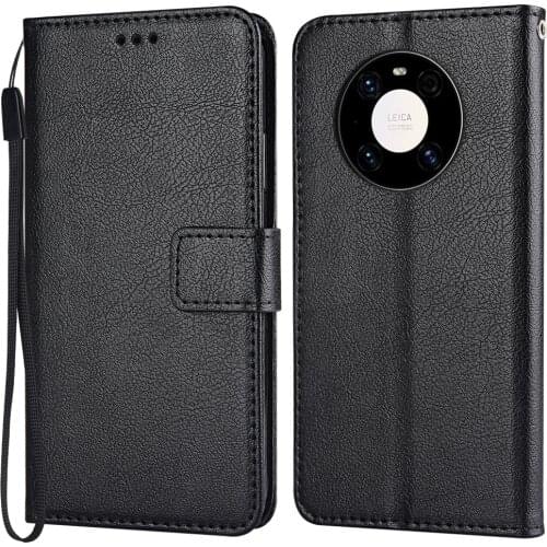Flip Leather Case for Huawei Mate 40 OCE-AN50 6.5'' Vintage Wallet Phone Case for Huawei Mate 40 Funda Cover