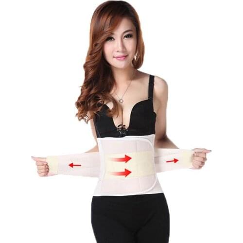 Bondage belt abdomen with flat belly along with caesarean birth general restraint with adjustable waistband thin Body Shaping