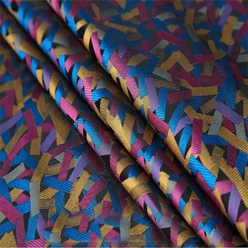 100x90cm Brocade Fabric Damask Jacquard candy style Apparel Costume Upholstery Furnishing Curtain DIY Clothing Material