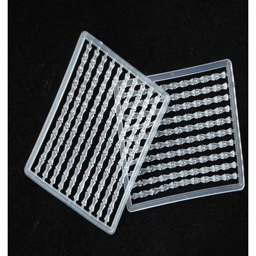 2pc/lot White Hair Boilie Stoppers Boilie Stops Fishing Hair Rig Boilie Bait Dumbell Stops Stoppers Carp Fishing Tackles