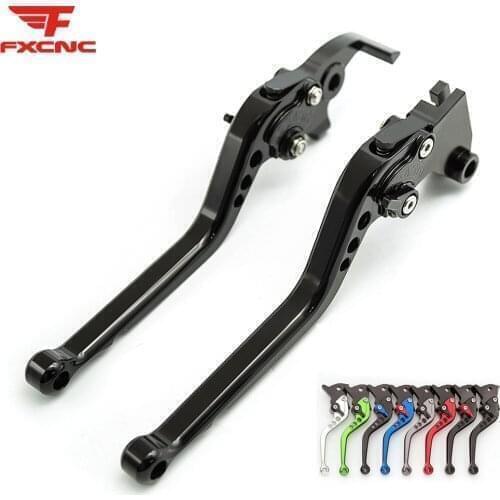 CNC Aluminum Adjustable Motorcycle Brake Clutch Lever For Royal C5 and B5 2017 on Euro 4 Motorbike Brake Clutch Levers Grips