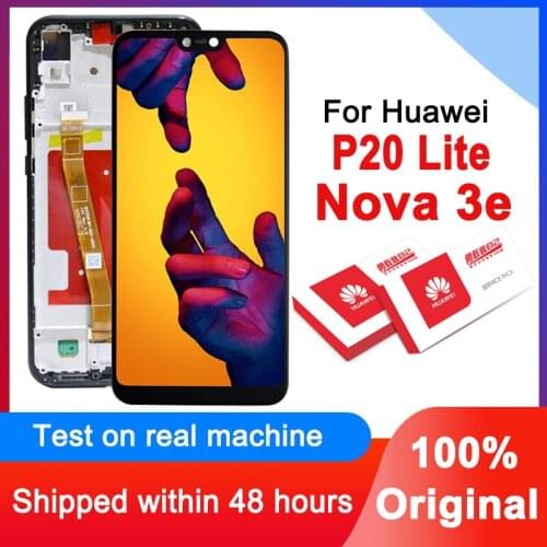 10 PCS Original 5.84'' LCD Replacement For Huawei P20 Lite / Nova 3e LCD Display Touch Screen Digitizer Assembly ANE-LX1 ANE-LX3