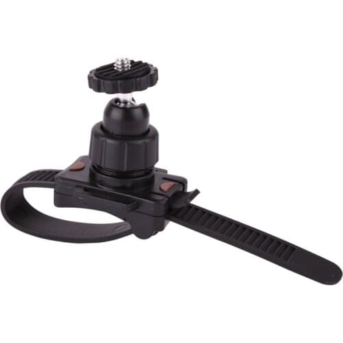 Bike Motorcycle Fixed Bracket Mount for GoPro Hero 8 7 6 5 4 3 3+ SJ4000 SJ5000 For Xiaomi Yi Action Belt Zip Mount