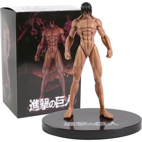 Attack on Titan Eren Jaeger PVC Figure Collectible Model Toy