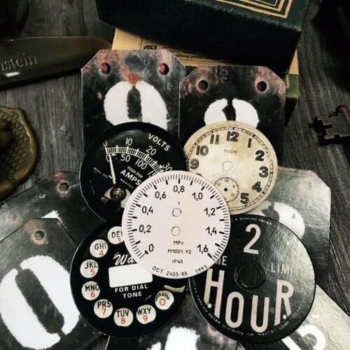 Junkjournal Steampunk Paper STEAMPACK Craft Paper DIY Scrapbook Retro Hand Tent Decoration Paper