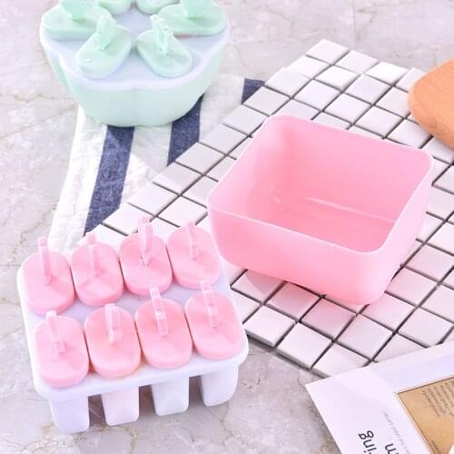 Popsicle mold set, ice cream mold, household kitchen supplies, two shapes, three colors available