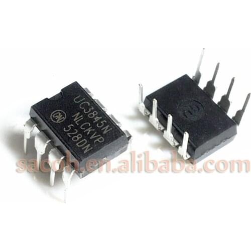 10PCS/lot New OriginaI UC3845N UC3845 or UC3844N or UC3843N or UC3842N DIP-8 CURRENT MODE PWM CONTROLLER New Original IC