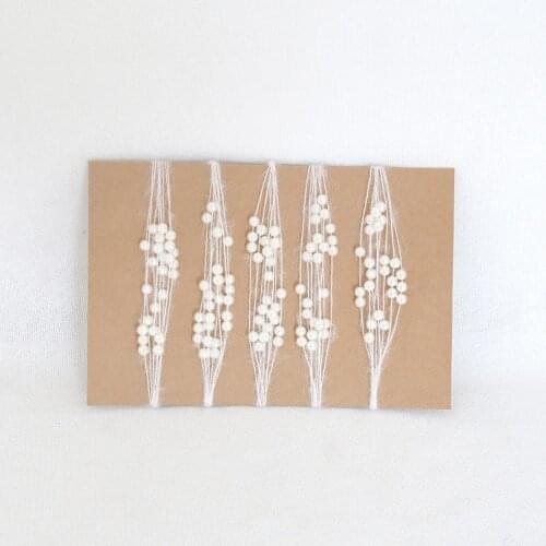 Newborn White Baby Pearl Headband Wool Headband Pearl Tieback Baby Girl Photography props