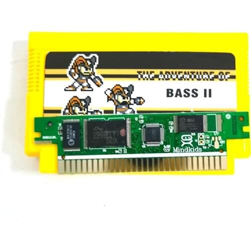 The Adventure Of Bass II Nes/FC Card For 60 Pin 8 Bit Game Player