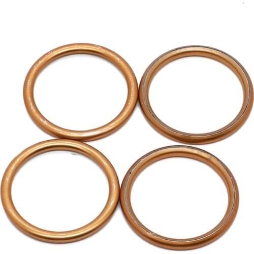 ATV Exhaust Muffler Pipe Gasket For Yamaha Blaster 200 YFS200 1988 - 2006 Honda CB700 CB750 CB900 CB1000C CB1100F Exhaust gasket