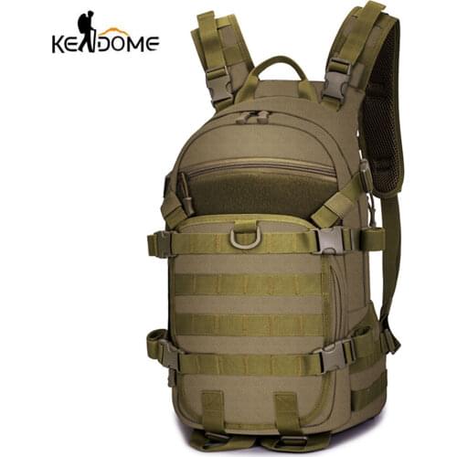 25L Military Tactical Bag Cycling Assault Backpack Molle Airsoft Hunting Camping Outdoor Sports Hiking Trips Climbing Bag X394D