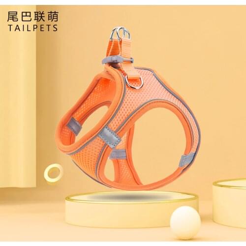 Xiaomi Breathable Escape Proof Pet Clothes Kitten Puppy Dogs Vest Adjustable Easy Control Reflective Cat Harness And Leash