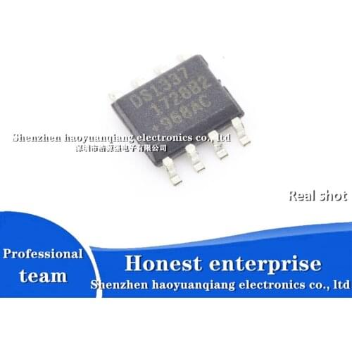 10PCS original genuine patch DS1337S+T&R DS1337 SOIC-8 real-time clock chip