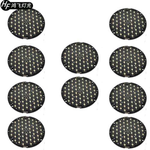 10 pieces/Led light board 54x3w Warm White led par light dedicated accessories 24V