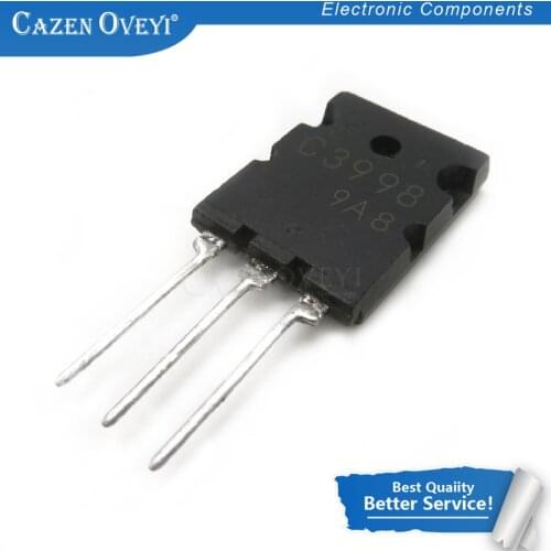 2pcs/lot C3998 TO-3P 2SC3998 25A 1500V transistor In Stock